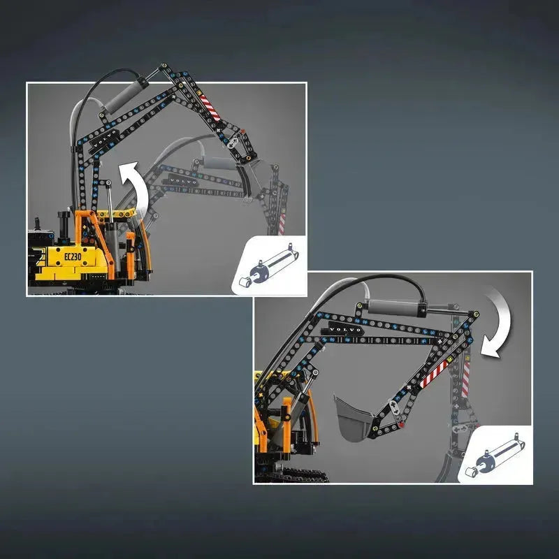 LEGO Volvo FMX Truck & EC230 Electric Excavator 42175 Technic
