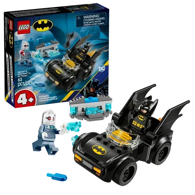 LEGO Batman & Batmobile Vs Mr. Freeze 76301 Batman (Delivery: January 2025)