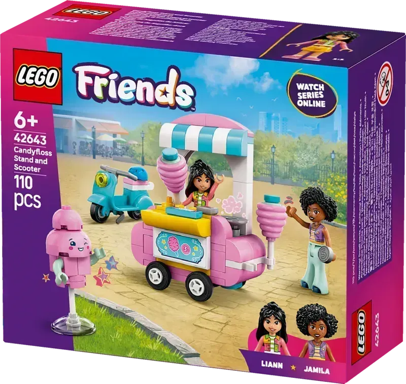 LEGO Zuckerwatte- und Knochenautos 42643 Friends