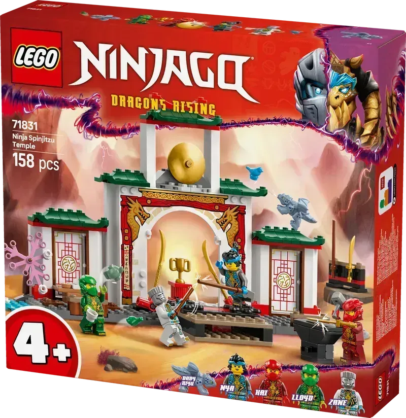 LEGO Ninja Spinjitzu Tempel 71831 Ninjago (Pre-Order: januari 2025) - - 2TTOYS | Official LEGO shop😊🥰