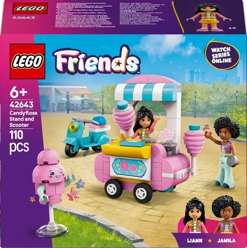 LEGO Zuckerwatte- und Knochenautos 42643 Friends
