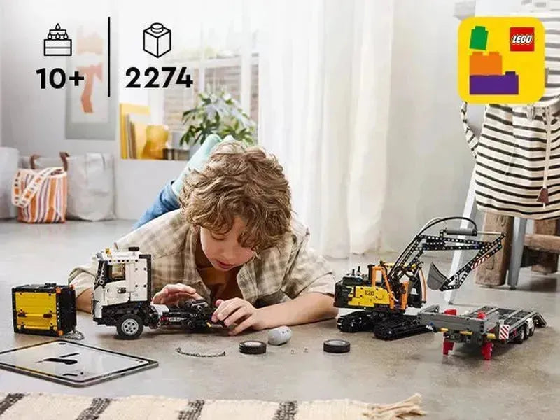LEGO Volvo FMX Truck & EC230 Electric Excavator 42175 Technic