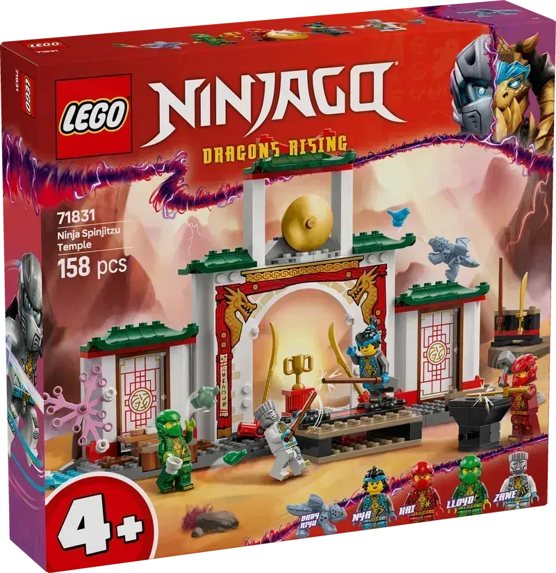 LEGO Ninja Spinjitzu Tempel 71831 Ninjago (Pre-Order: januari 2025) - - 2TTOYS | Official LEGO shop😊🥰