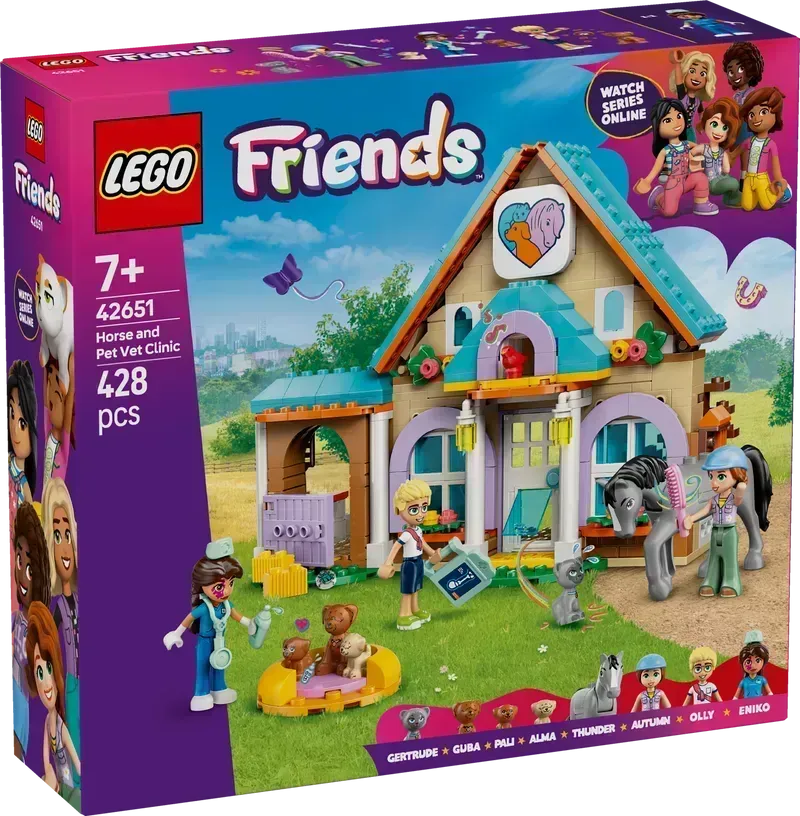 LEGO Pferde und Tierklinik 42651 Friends