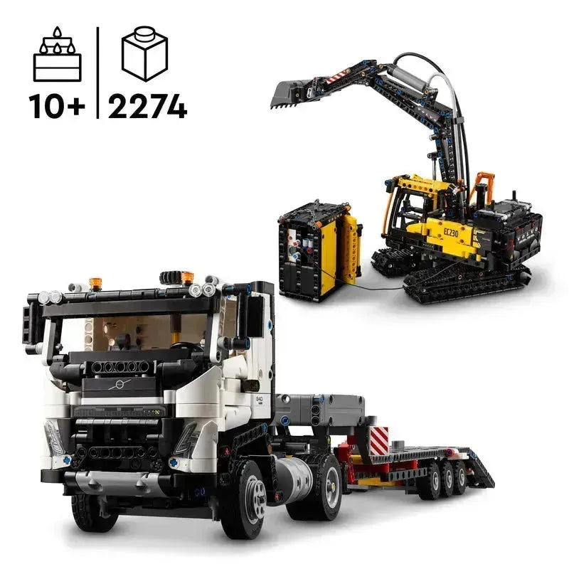 LEGO Volvo FMX Truck & EC230 Electric Excavator 42175 Technic