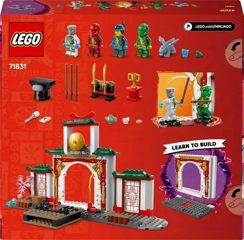 LEGO Ninja Spinjitzu Tempel 71831 Ninjago (Pre-Order: januari 2025) - - 2TTOYS | Official LEGO shop😊🥰