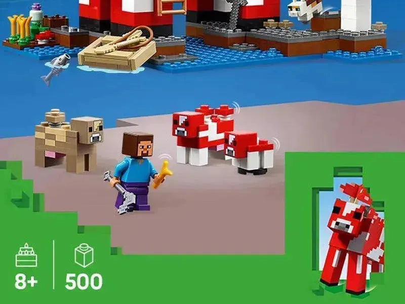 LEGO The Mushroom House 21270 Minecraft (Pre-Order: January 2025)