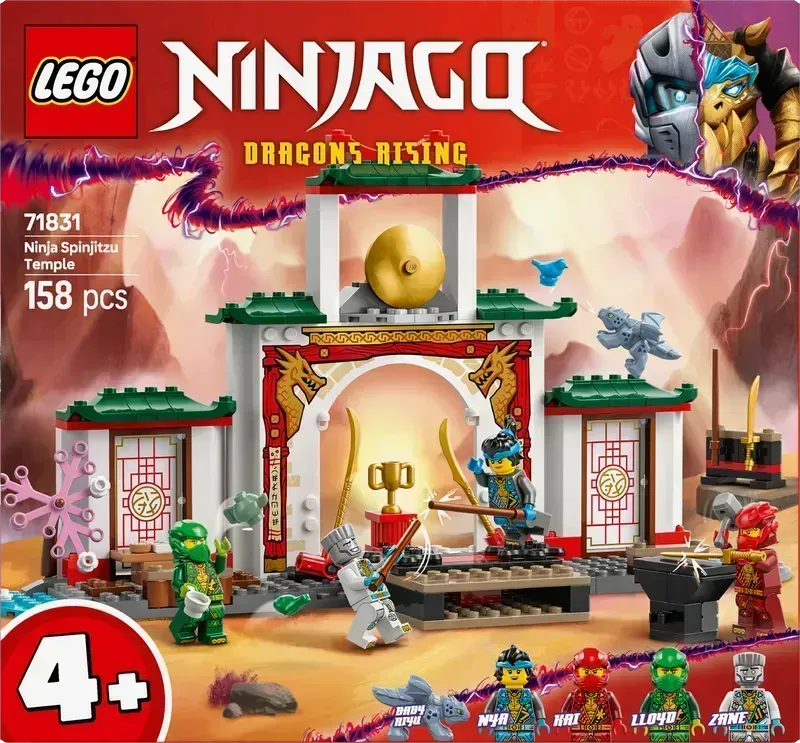 LEGO Ninja Spinjitzu Tempel 71831 Ninjago (Pre-Order: januari 2025) - - 2TTOYS | Official LEGO shop😊🥰