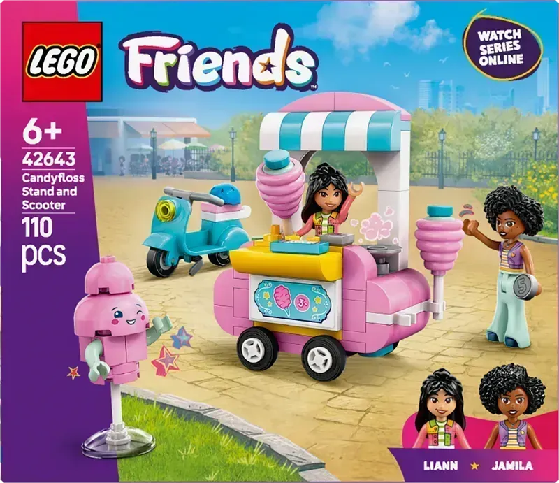LEGO Zuckerwatte- und Knochenautos 42643 Friends