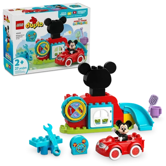 LEGO Mickey Mouse Clubhuis en auto 10454 DUPLO