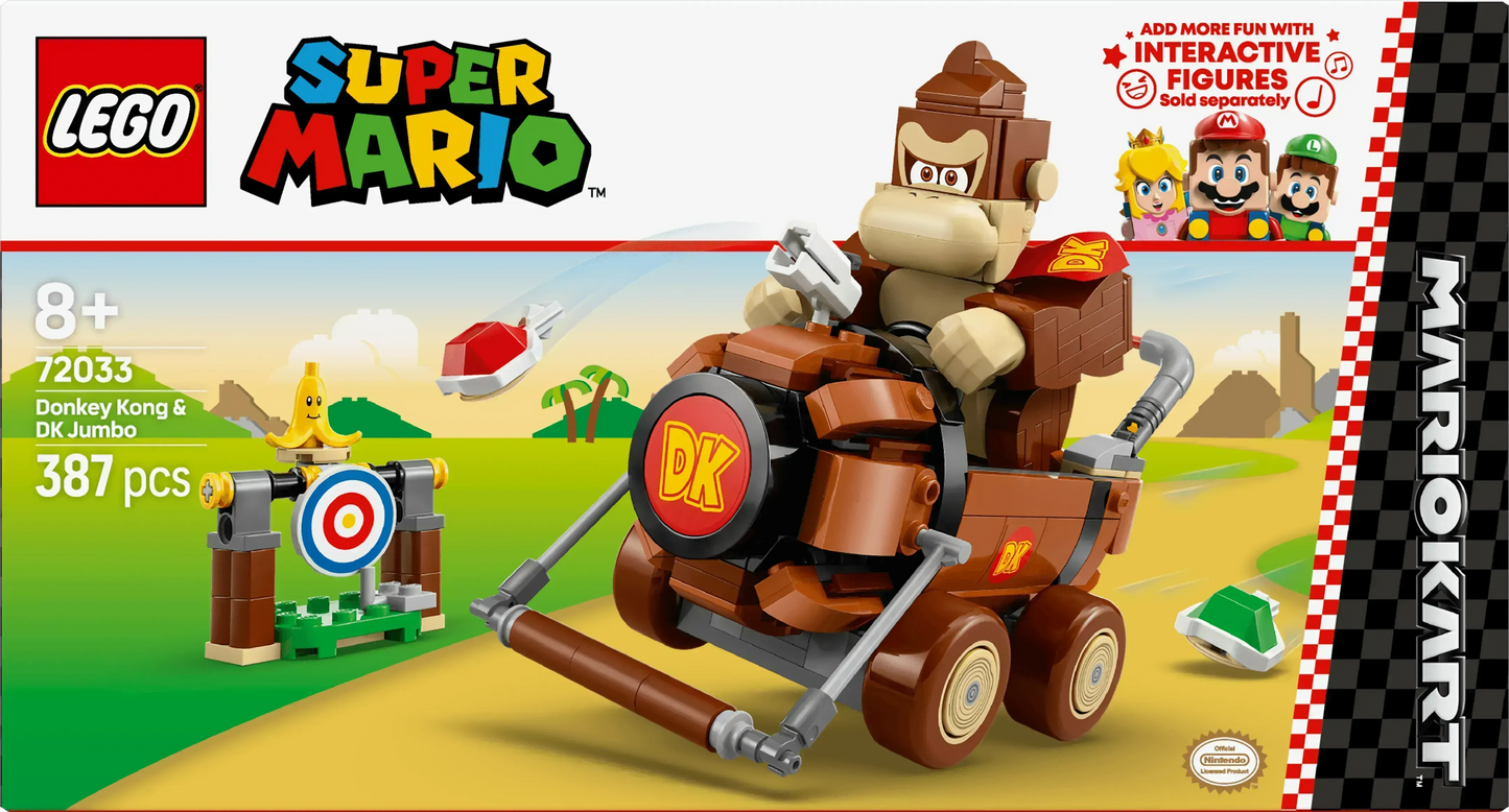 LEGO Mario Kart – Donkey Kong & DK Jumbo 72033 SuperMario (Delivery: January 2025)