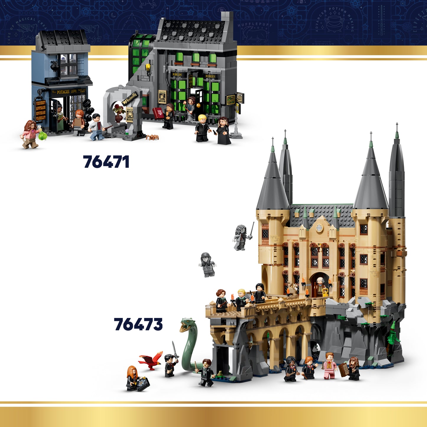LEGO Harry Potter Verboden Bos: Expecto Patronum Speelgoed - Bouwpakket voor Kinderen met 2 Dementors, Hert en 2 Minifiguren Incl. Sirius Zwarts - Cadeau voor Meisjes en Jongens Vanaf 7 Jaar 76475