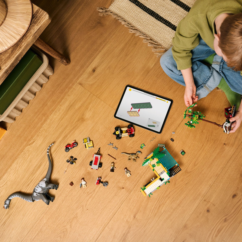 LEGO Raptor en Titanosaurus opsporingsmissie 76973 Jurassic World