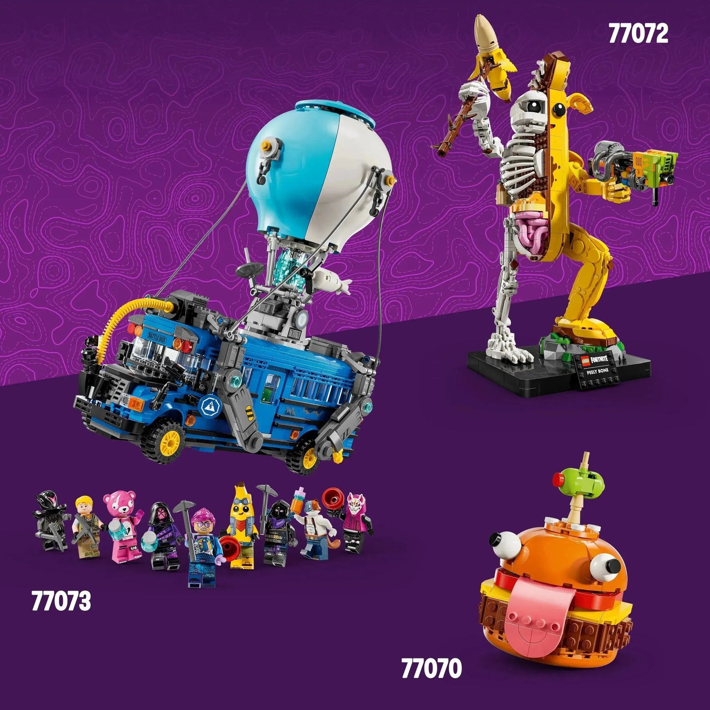 LEGO Fortnite Combi Deal 2: 77070, 77072 & 77073
