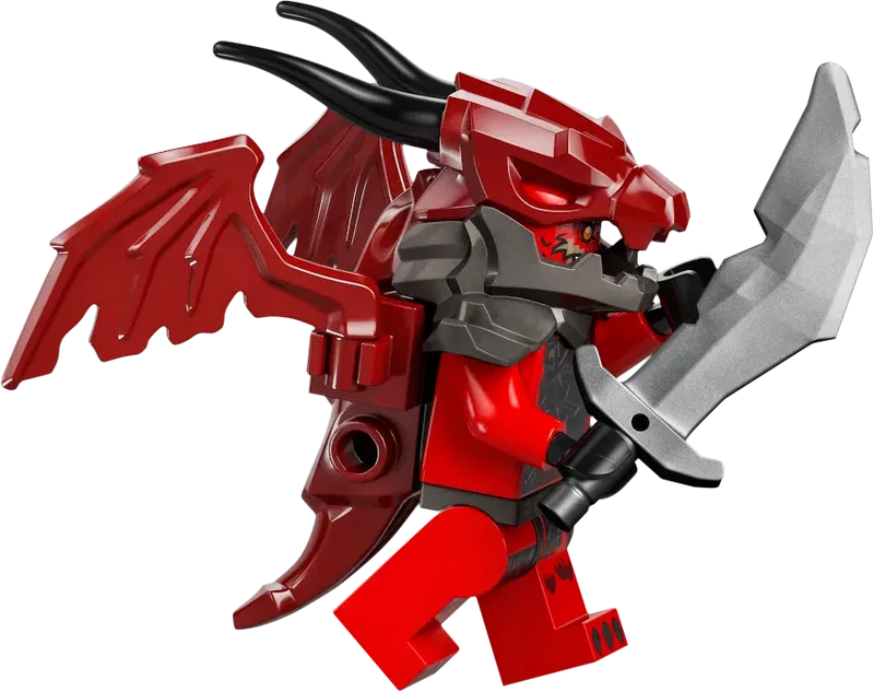 LEGO Lightning Tooth Chaos Dragon 71832 Ninjago (Pre-Order: March 2025)