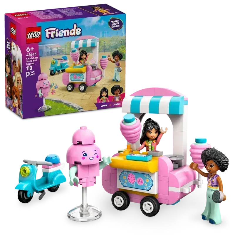 LEGO Zuckerwatte- und Knochenautos 42643 Friends