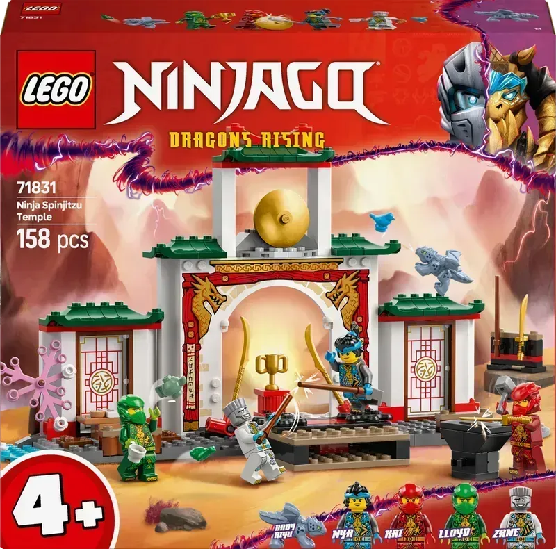 LEGO Ninja Spinjitzu Tempel 71831 Ninjago (Pre-Order: januari 2025) - - 2TTOYS | Official LEGO shop😊🥰