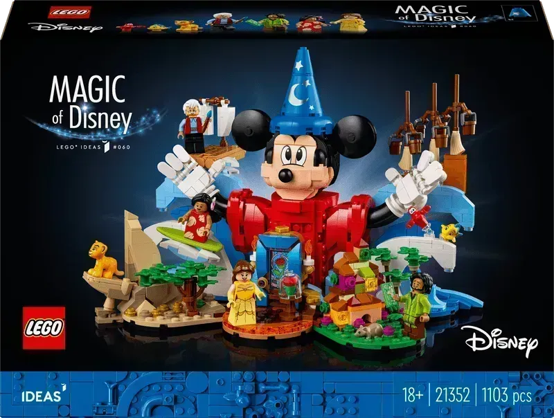 LEGO Disney 100 Celebration: Ein magisches Bauabenteuer 21352 Ideen