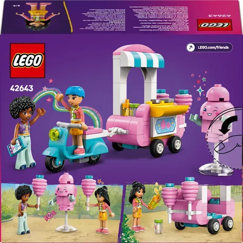 LEGO Zuckerwatte- und Knochenautos 42643 Friends