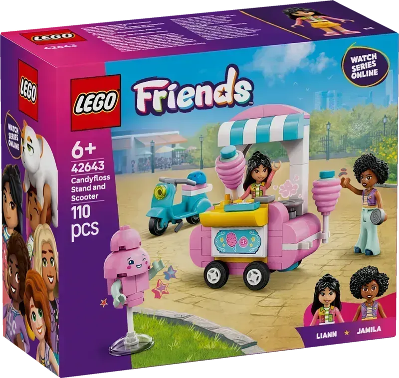 LEGO Zuckerwatte- und Knochenautos 42643 Friends