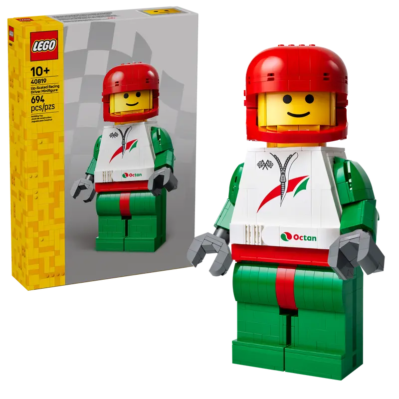 LEGO Große Minifigur F1-Fahrer 40819 Minifiguren