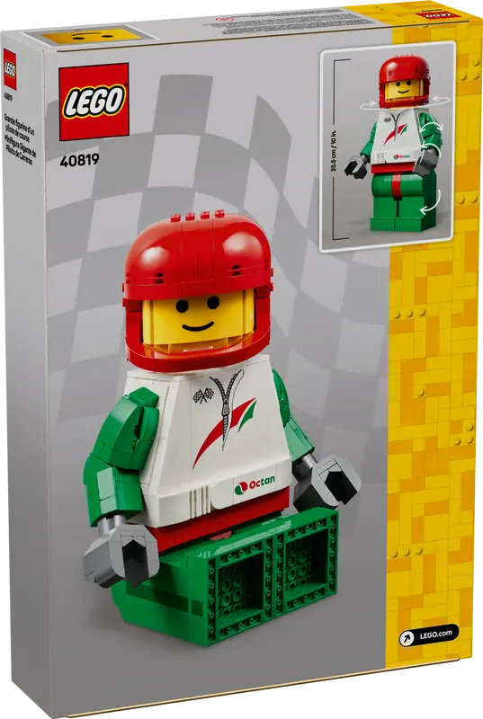 LEGO Große Minifigur F1-Fahrer 40819 Minifiguren