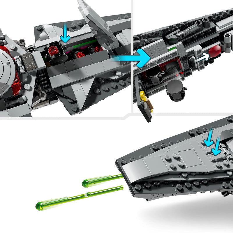 LEGO Darth Maulās Sith Infiltrator 75383 StarWars