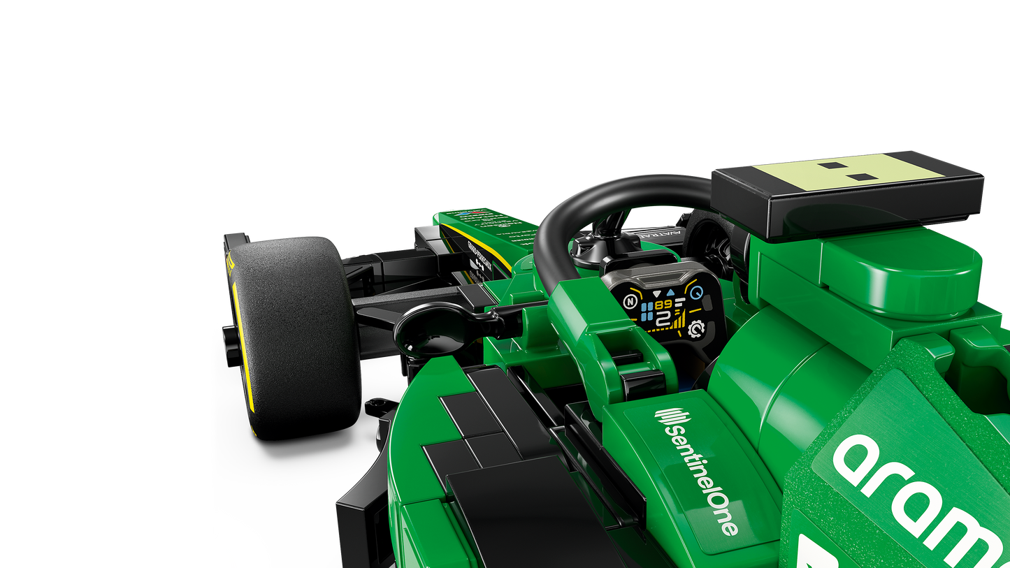 LEGO Aston Martin safety car and AMR23 76925 Speedchampions