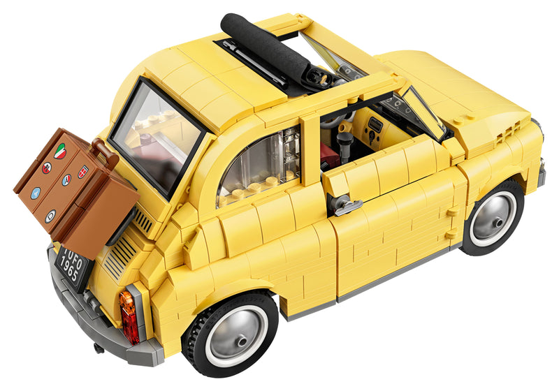 LEGO Fiat 500 yellow 10271 Creator Expert