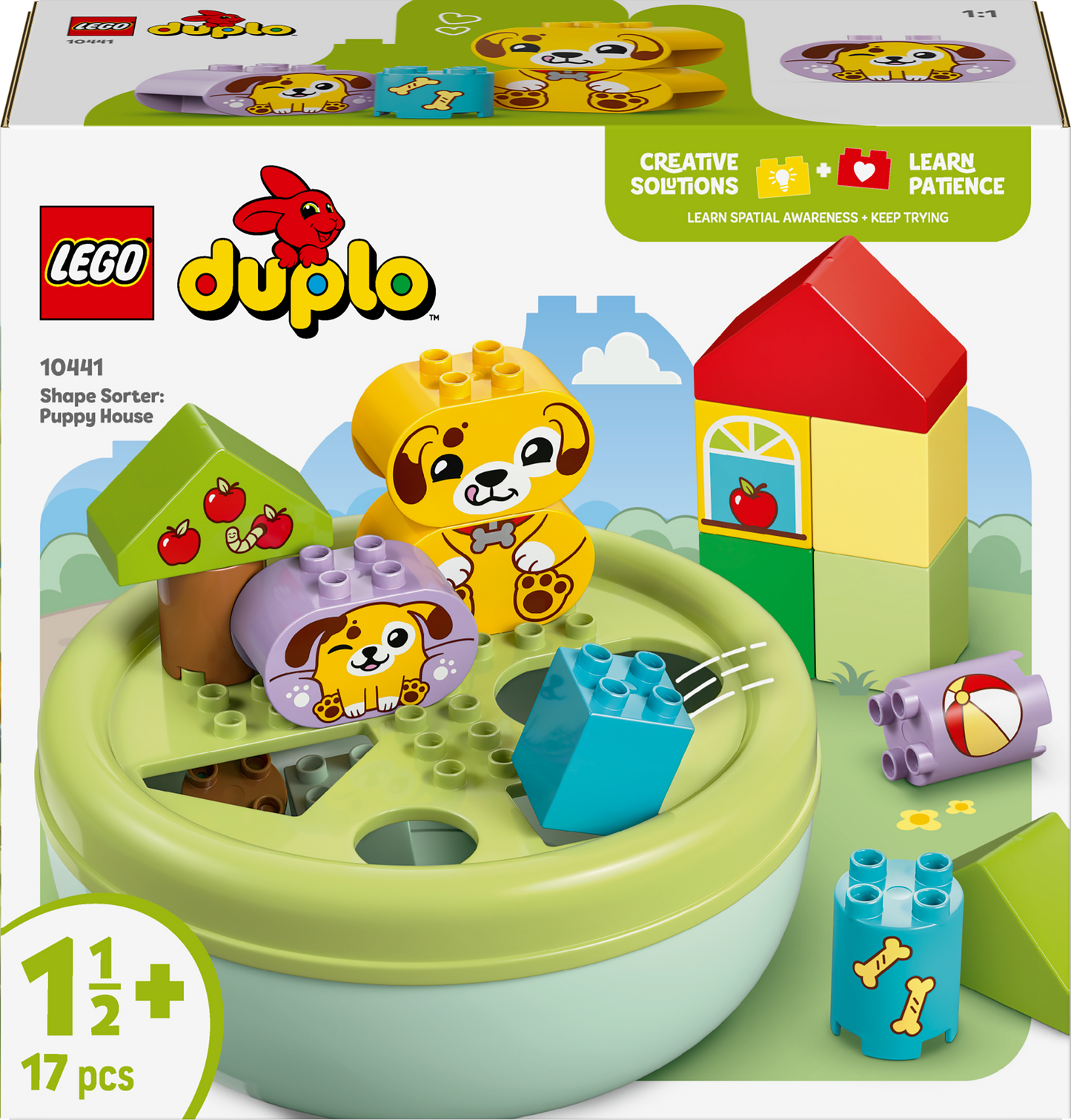 LEGO Vormenstoof: puppyhuis 10441 DUPLO