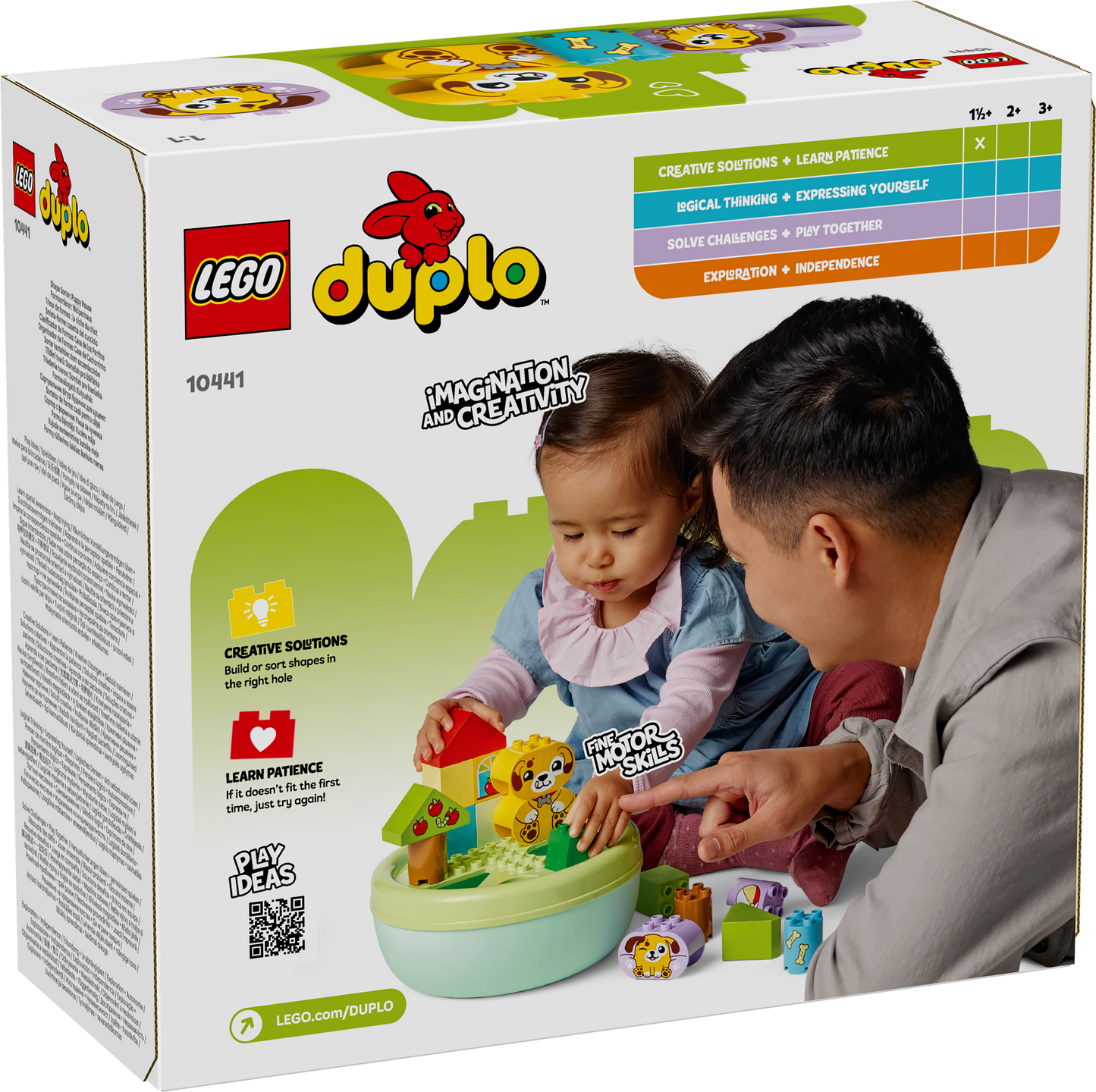LEGO Vormenstoof: puppyhuis 10441 DUPLO