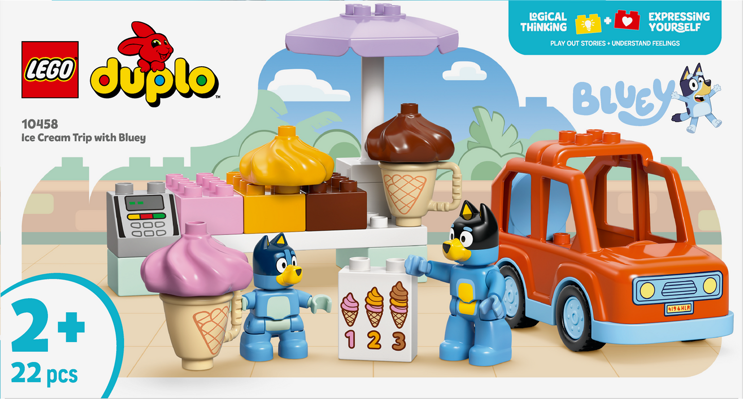LEGO Eiscreme holen mit Bluey 10458 DUPLO Bluey (Vorbestellung: 1. August)