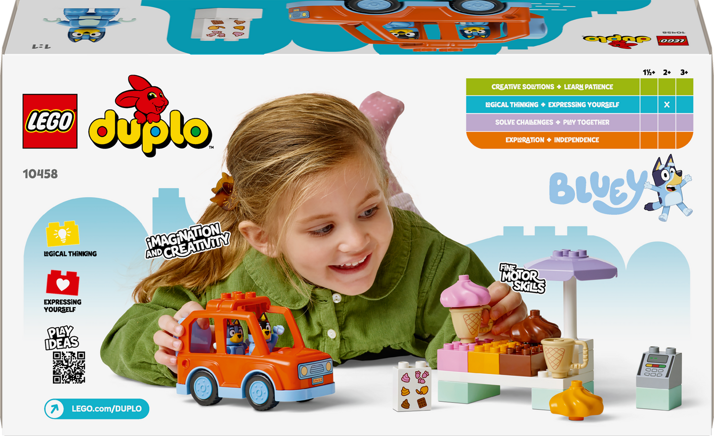 LEGO Eiscreme holen mit Bluey 10458 DUPLO Bluey (Vorbestellung: 1. August)