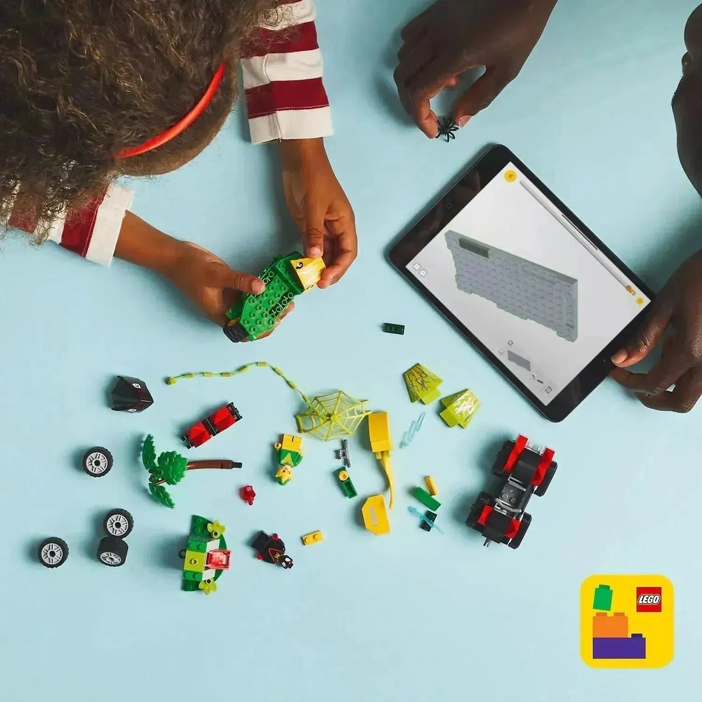 LEGO Spinne und elektrisches Dino-Auto 11198 DUPLO