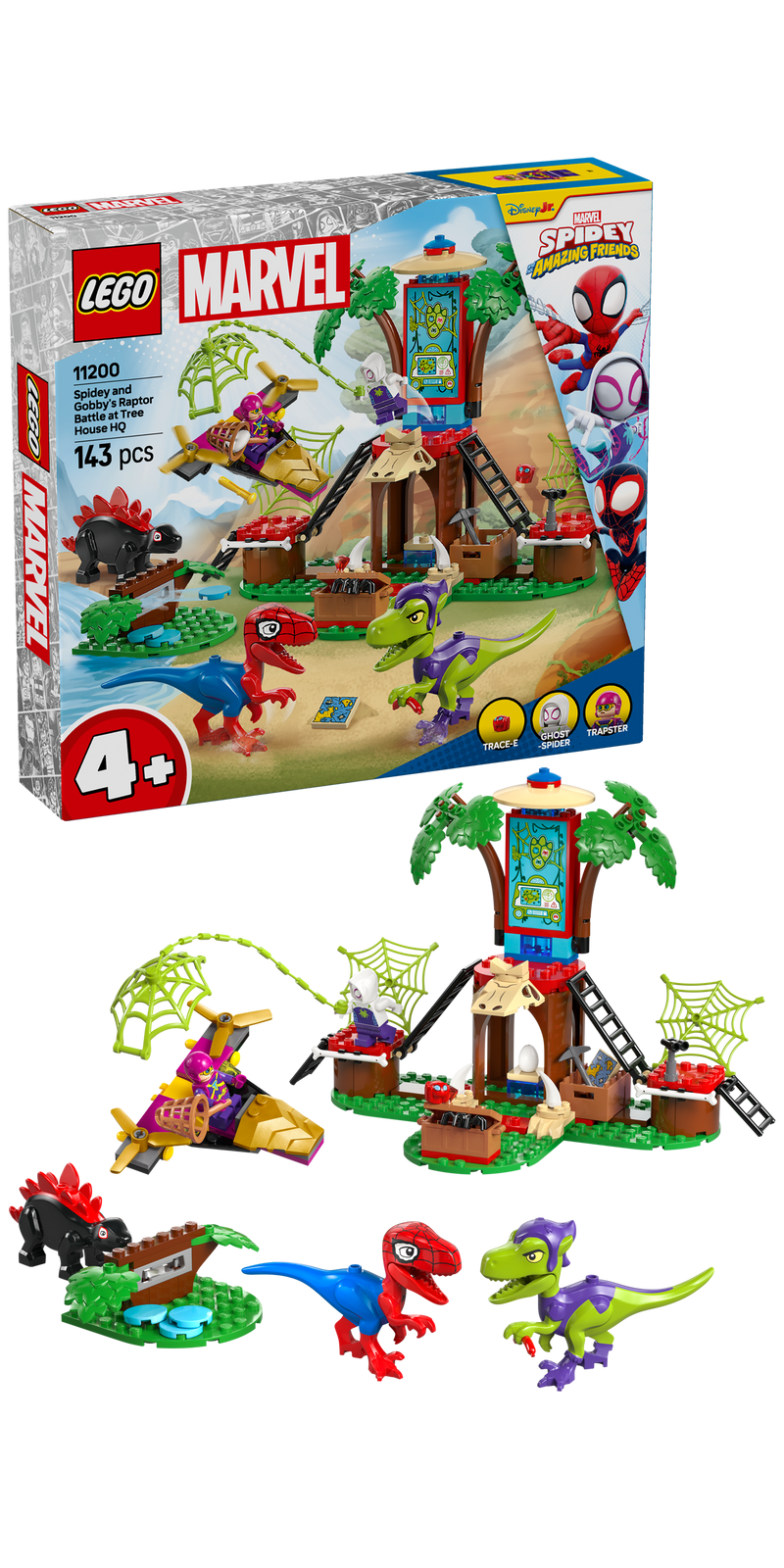 LEGO Spidey and Gobby's Rapture Tree House Battle 11200 Spidey (Pre-Order: January 2025)