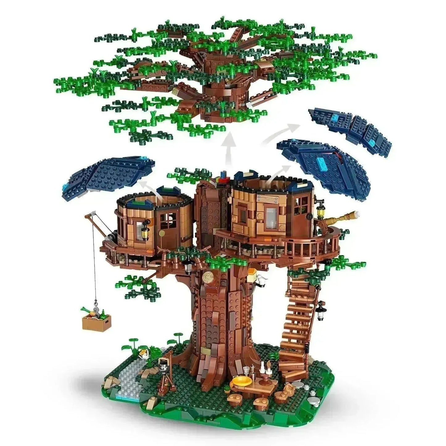 LEGO Boomhuis Boomhut 21318 Ideas (€. 15,00 per week + €. 50,00 borg)