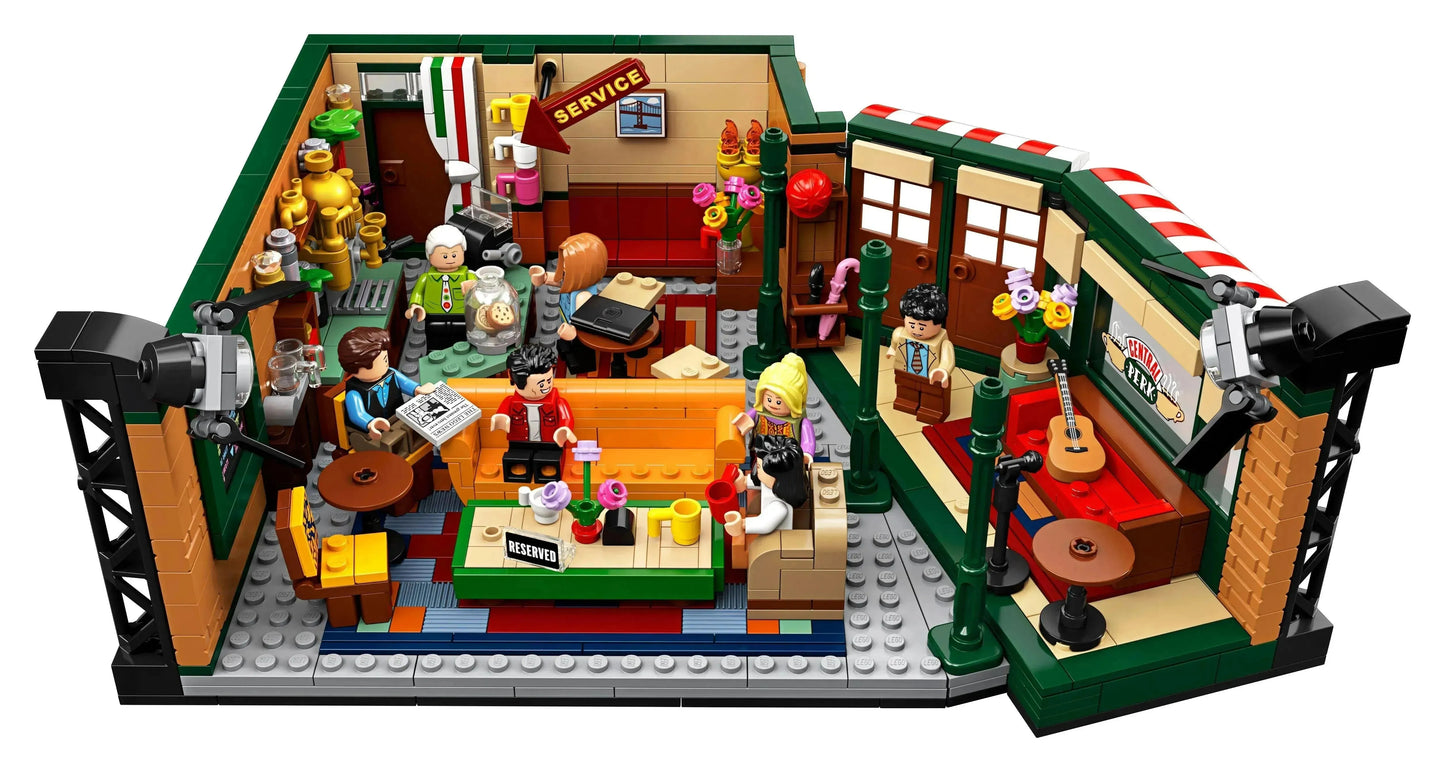 LEGO Friends Central Perk, the cafe from the Friends 21319 Ideas series