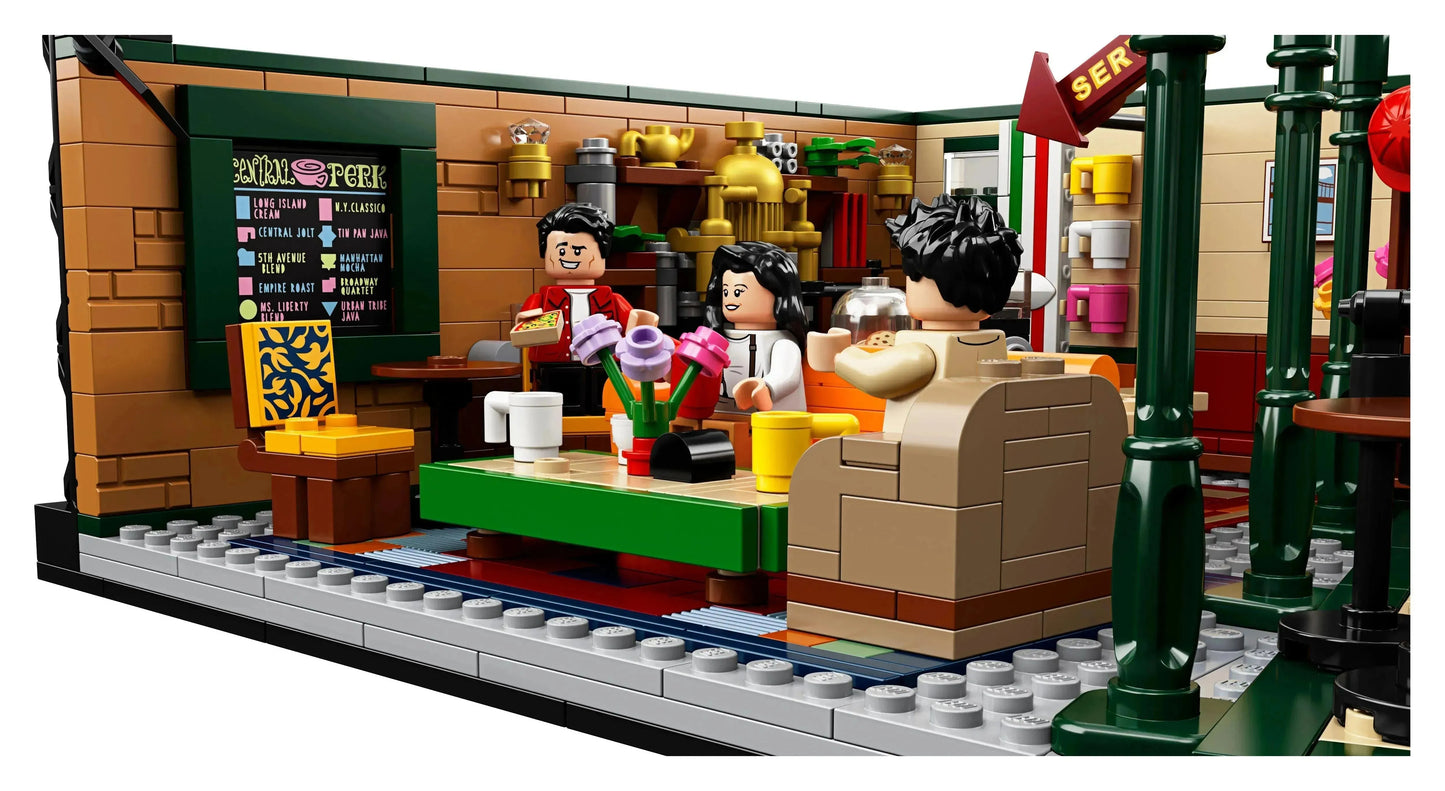 LEGO Friends Central Perk, the cafe from the Friends 21319 Ideas series