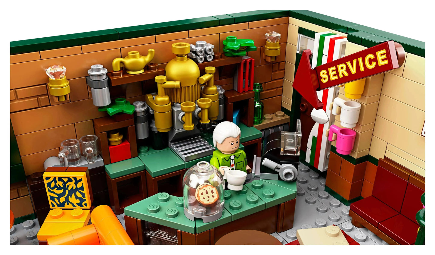 LEGO Friends Central Perk, the cafe from the Friends 21319 Ideas series