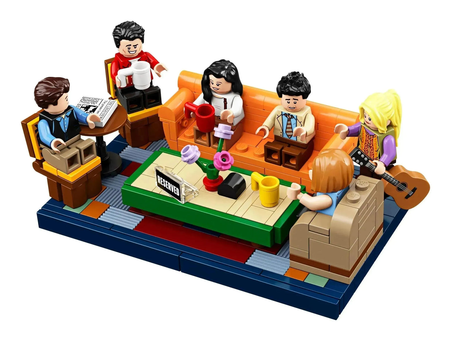 LEGO Friends Central Perk, the cafe from the Friends 21319 Ideas series