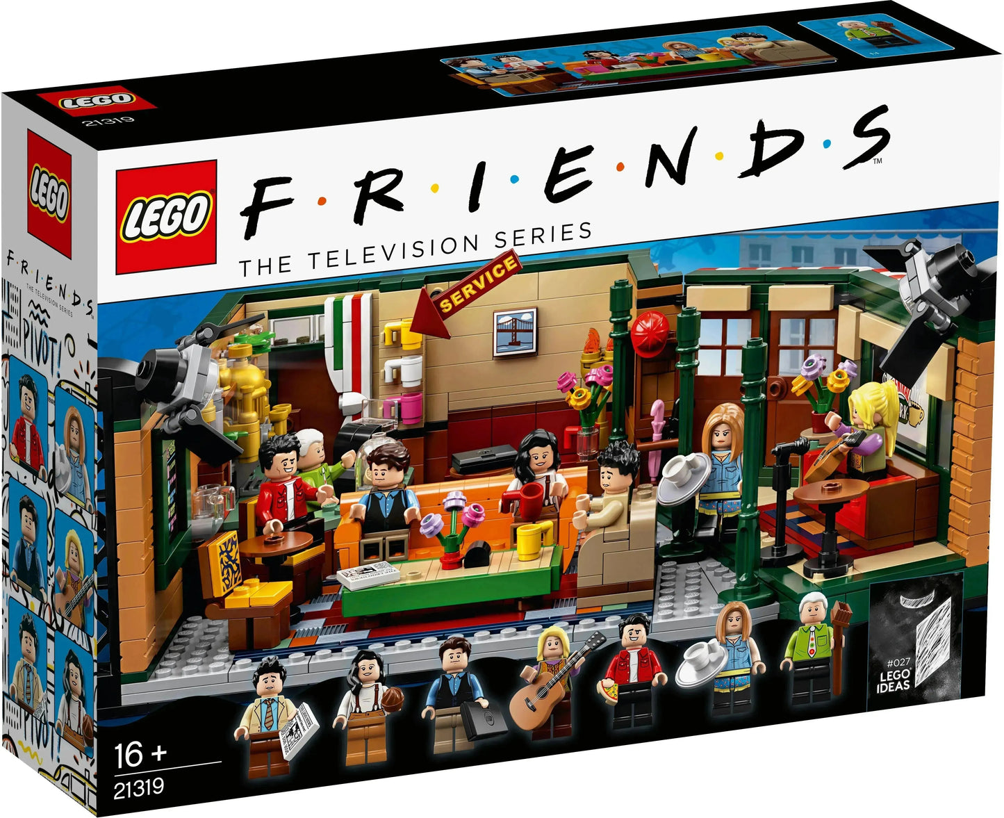 LEGO Friends Central Perk, the cafe from the Friends 21319 Ideas series