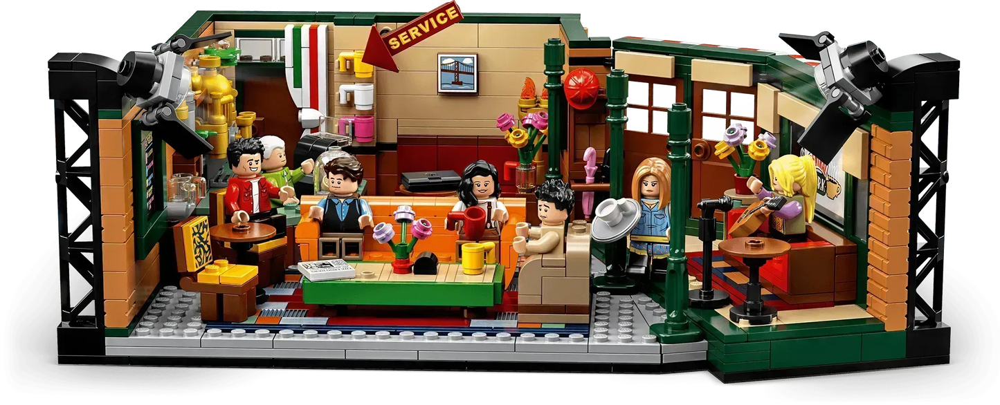 LEGO Friends Central Perk, the cafe from the Friends 21319 Ideas series