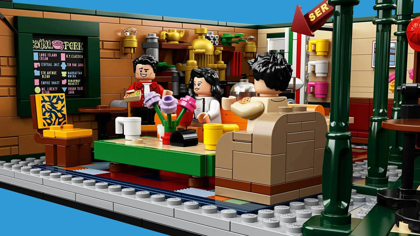 LEGO Friends Central Perk, the cafe from the Friends 21319 Ideas series