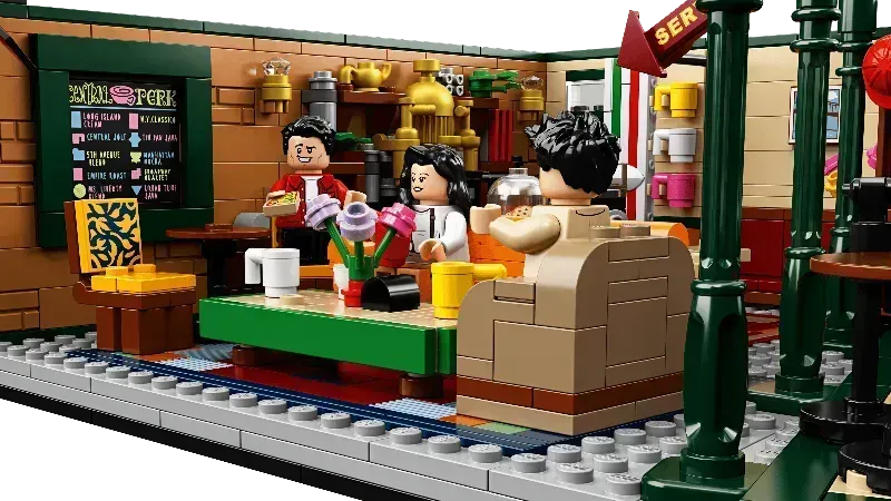 LEGO Friends Central Perk, the cafe from the Friends 21319 Ideas series