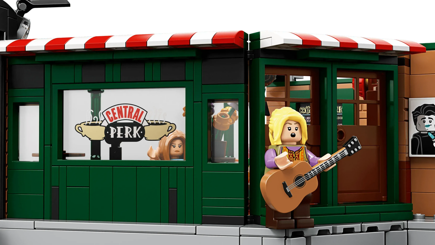 LEGO Friends Central Perk, the cafe from the Friends 21319 Ideas series