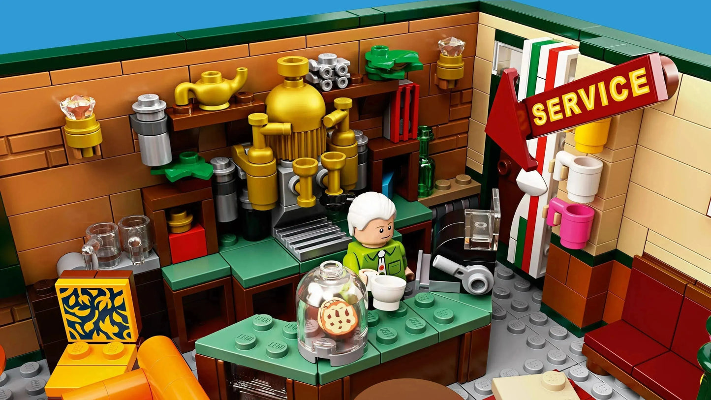 LEGO Friends Central Perk, the cafe from the Friends 21319 Ideas series