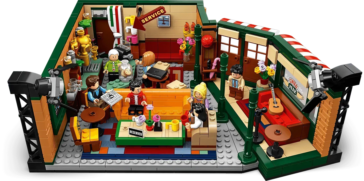 LEGO Friends Central Perk, the cafe from the Friends 21319 Ideas series
