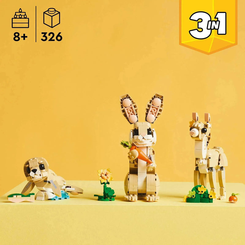 LEGO Cute Bunny 31162 Creator 3-in-1 (Pre-Order: January 2025)