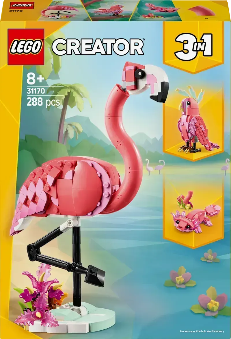 LEGO Wild Animals Rosa Flamingo 31170 Creator