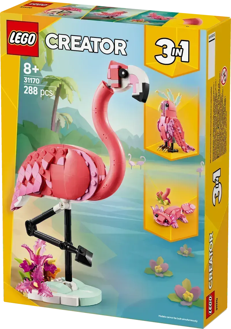 LEGO Wild Animals Rosa Flamingo 31170 Creator
